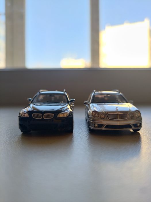 BMW M5 E61 и Mercedes-Benz E63 W211