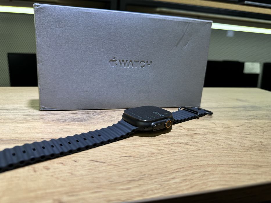 Apple Watch Ultra 2, 49 mm, АКБ100%, Cellular, Black Titanium,1453/A10