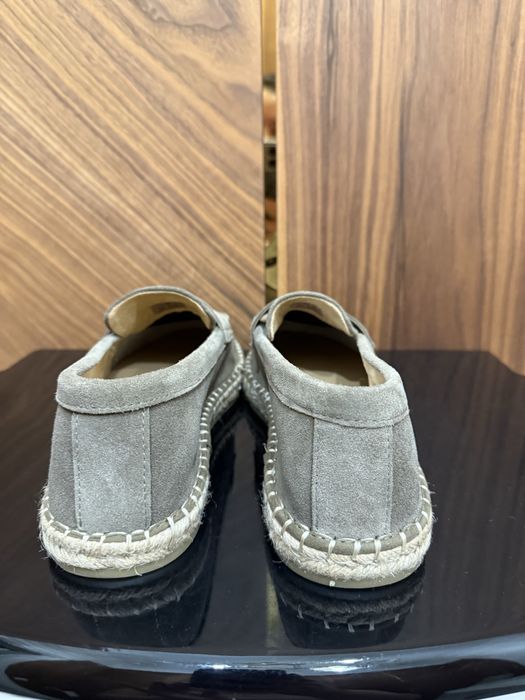 Лоферы Zara замшевые