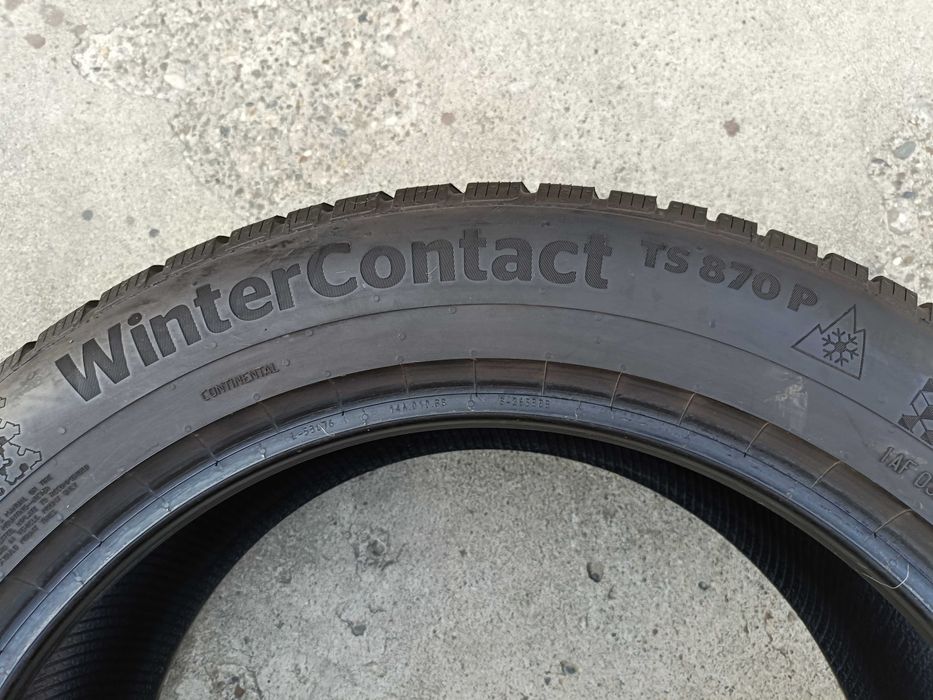 Set 4 anvelope iarna 235 55 19 continental wintercontact TS 870P profil de 7,8 mm