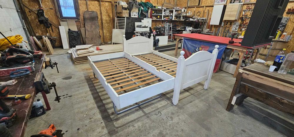 Pat extensibil lemn masiv