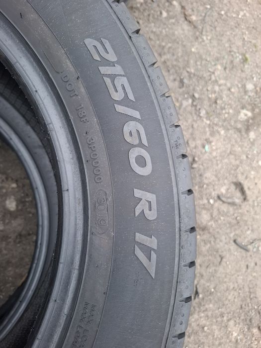Vand set 2 anvelope 215 60 17 c  vredestine de vara bune