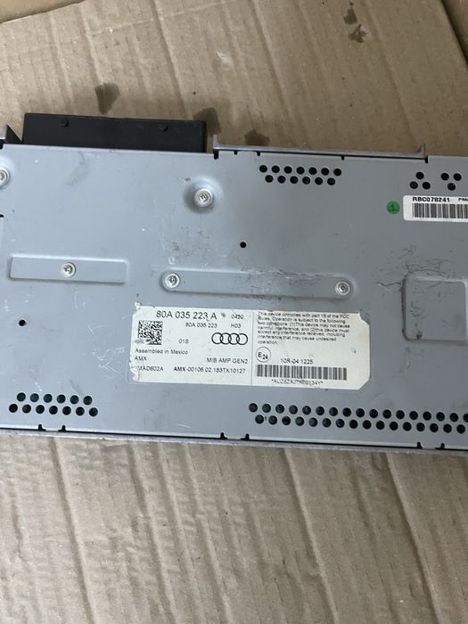 Amplificator 80A035223A B&O Audi Q5 SQ5 2 FYB MIB AMP GEN 2 2016-2024