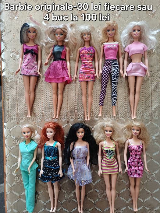 Păpuși barbie,simba,figurine