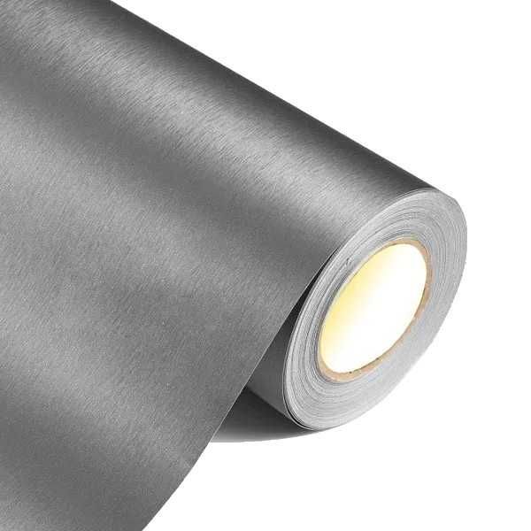 Автомобилно фолио Драскан Алуминий Графит - 1.52 х 1 метър.