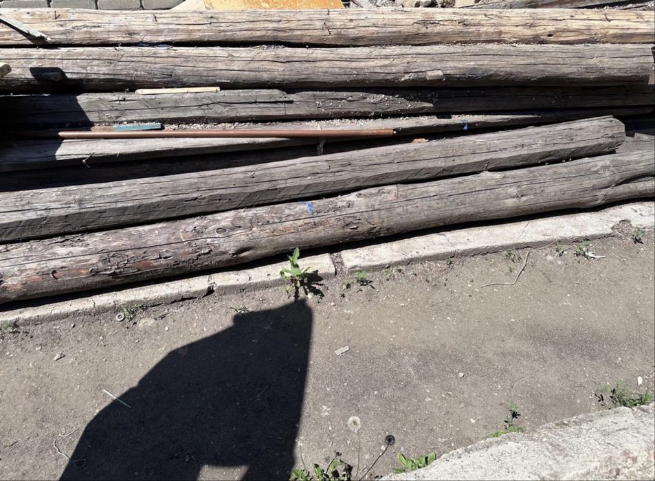 Отдам бревна бесплатно