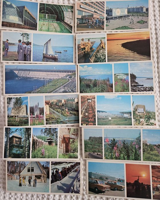 Колекционерски комунистически картички: СССР, НРБ. Не са надписани.