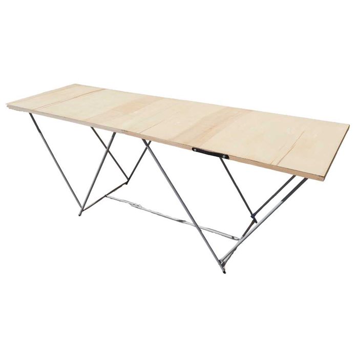 комплект ОТ ТРИ ДЪРВЕНИ СГЪВАЕМИ МАСИ- два метра дължина