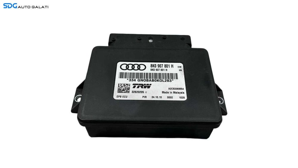 Modul Unitate Calculator Frana de Mana Electrica Audi A5 8T 2008 - 2017 Cod 8K0907801H [L5843]