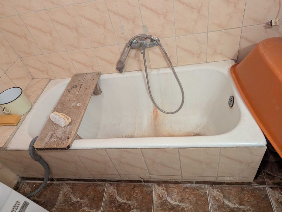 Set chiuveta baie, vas wc, cada, oglinda baie