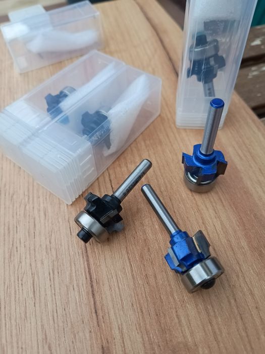 Freză cant abs cu rază de 2 și coadă de 6 și 6,3 mm