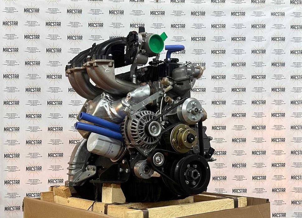 Двигатель  Газель  Эвотек в сборе чугунный блок