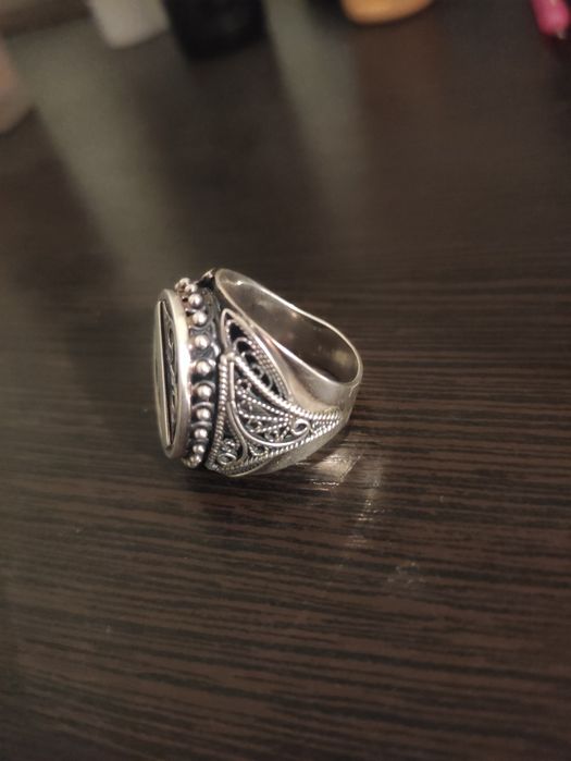 Серебряная печатка