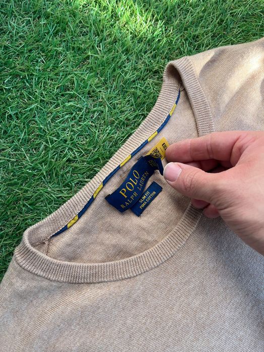 Мъжки пуловер : POLO By RALPH LAUREN Slim Fit Pima Cotton XXL