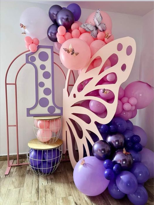 Aranjament baloane/ cristelnita  - botez, aniversari, petreceri priv