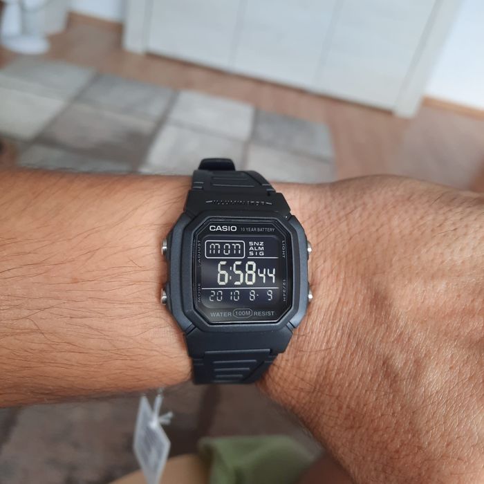 Casio W800H 10 ani bateria