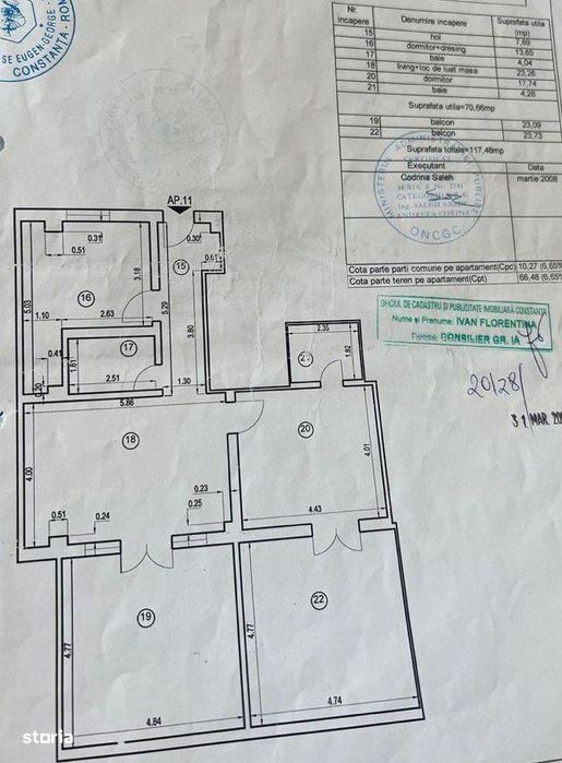 Apartament 3 Camere Mamaia Nord