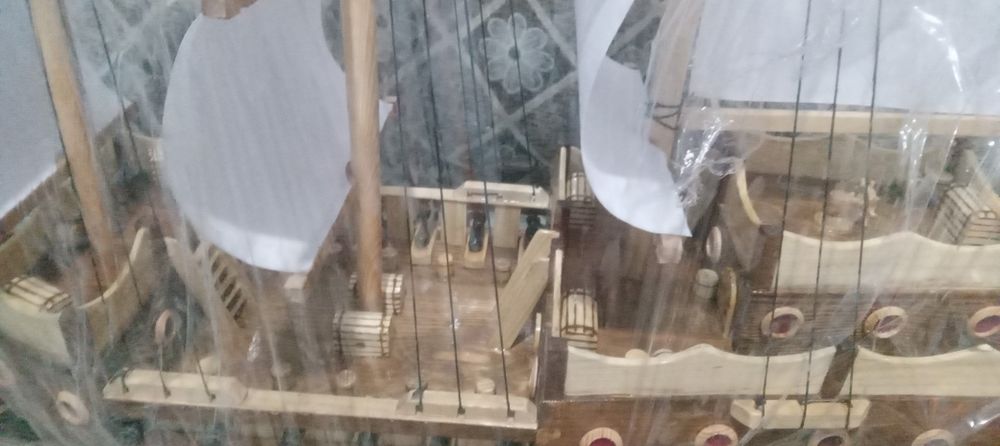 Корабль,ручная работа