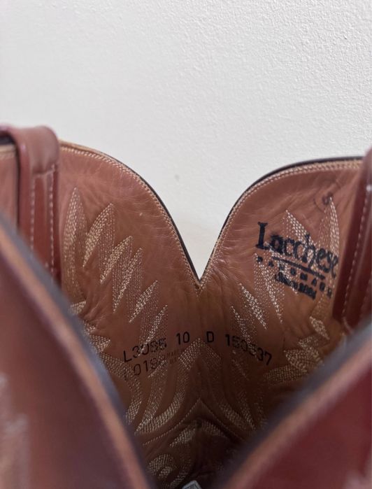 Lucchese Classics Ostrich Full Quill Cowboy Boots Made in USA