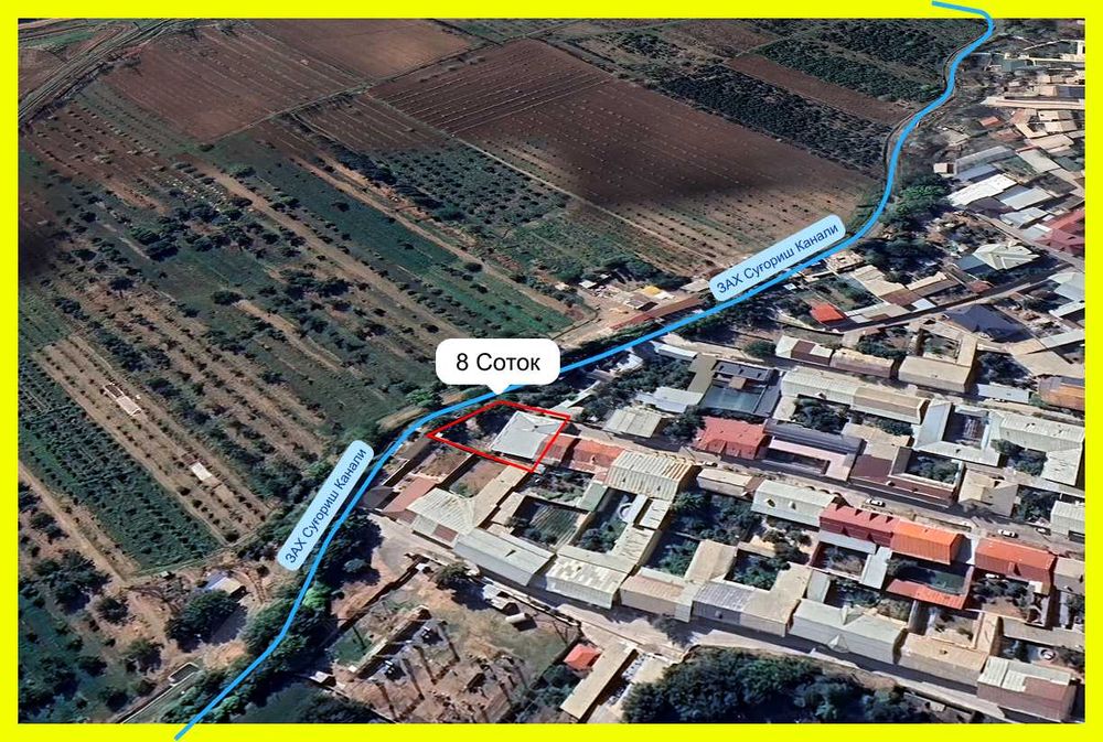 Свой дом 8 соток – Река и Вид на Фруктовый сад – ТТЗ Корзинка 2.5km
