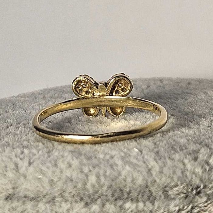 Inel din aur galben cu pietre 14K, 1.41 Grame