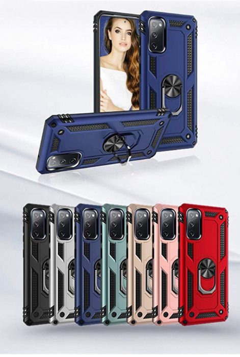Husa hybrid ARMOR cu inel pentru Samsung Galaxy S20 / S20 FE 5G