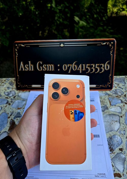 Iphone 17 Pro Orange SIGILAT