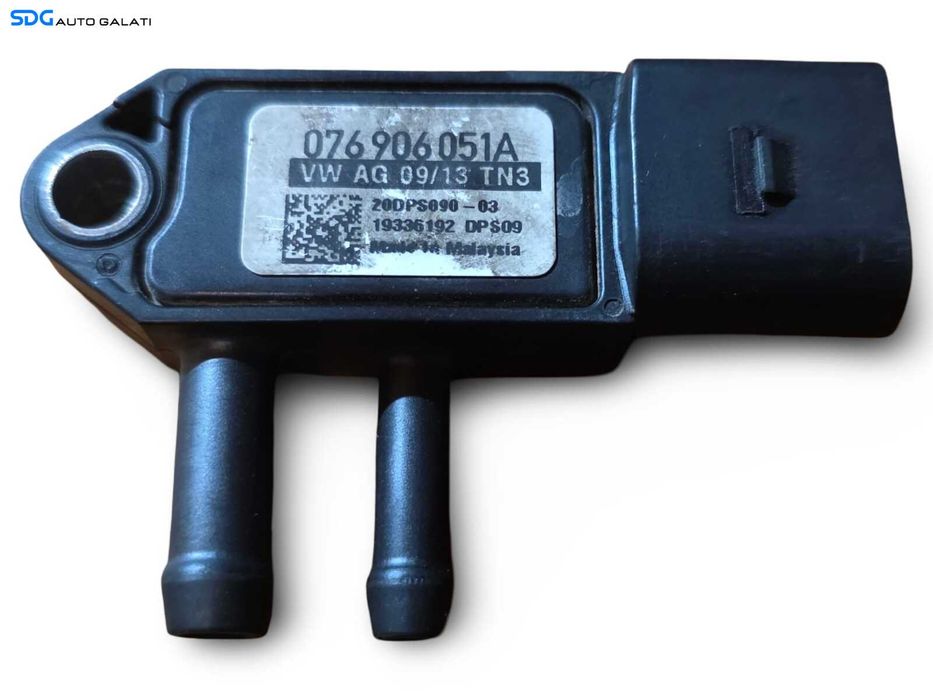 Senzor Temperatura Gaze Filtru Particule Seat Toledo 3 1.9 2.0 TDI 2005 - 2011 Cod 076906051A [D0483]