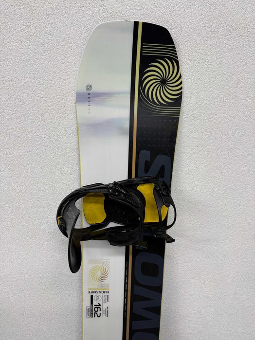 placa snowboard salomon huck knife rtl L162cm