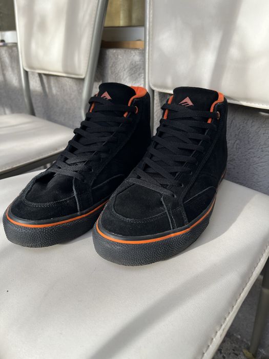 Emerica Omen Hi x Biltwell Skate Shoes 43