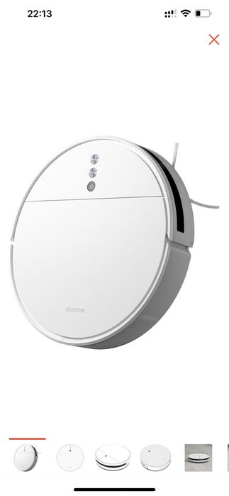 Робот-пылесос DREAME Robot Vacuum-Mop F9 White белый