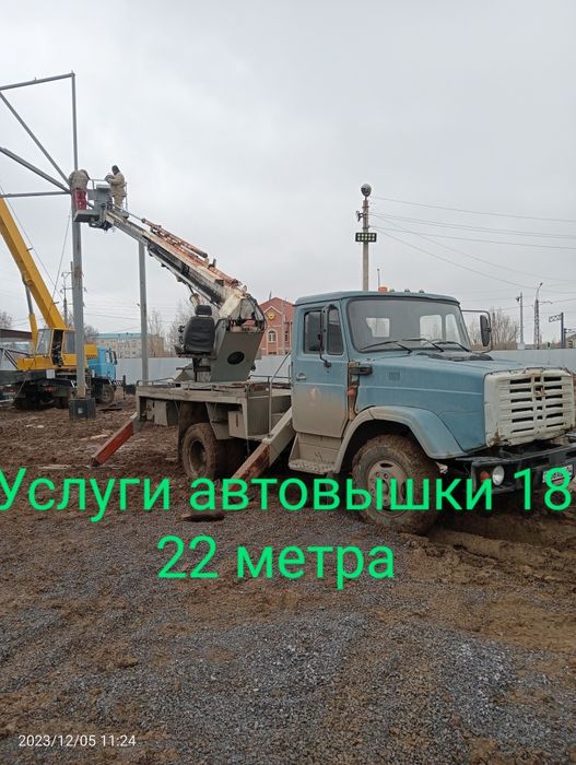 Услуги АВТОВЫШКИ АГП 22 метра ..