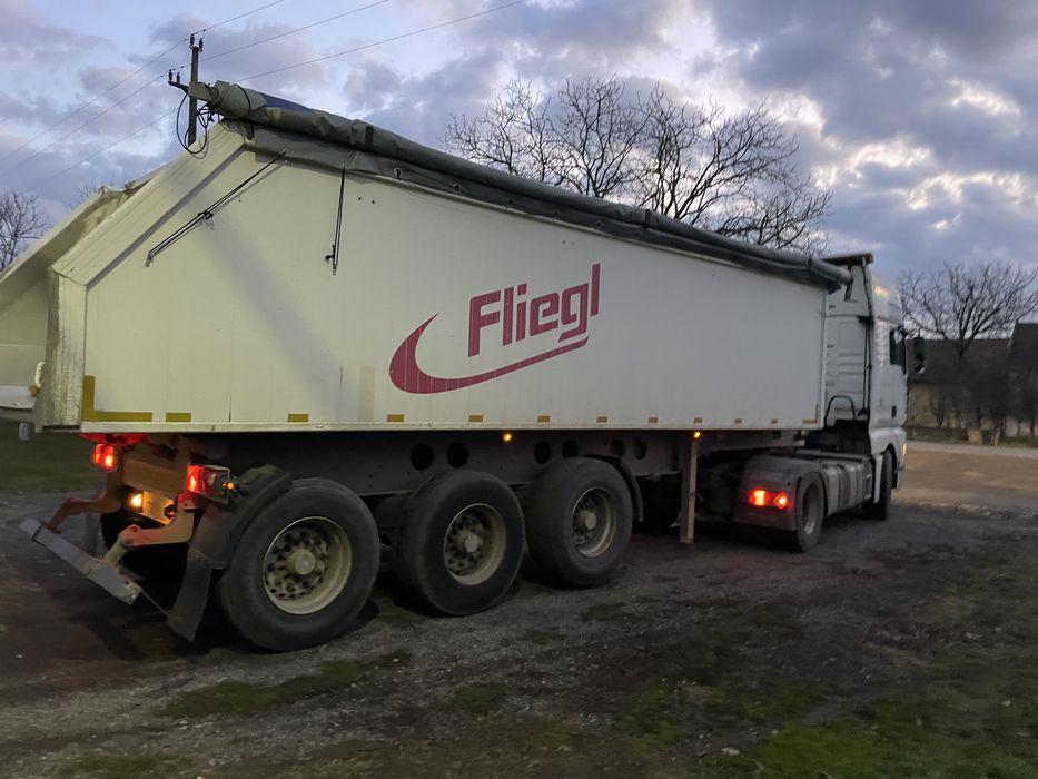 TGA EURO 5 Manual  semiremorca Fliegl