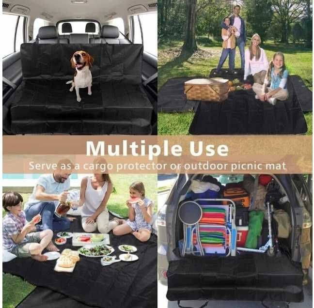 Покривало за седалка и багажник, 137см х 147см, Водоустойчив калъф