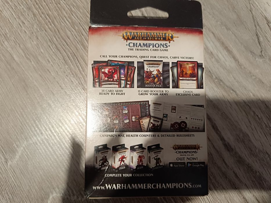 Warhammer Age of Sigmar Trading card game: Chaos