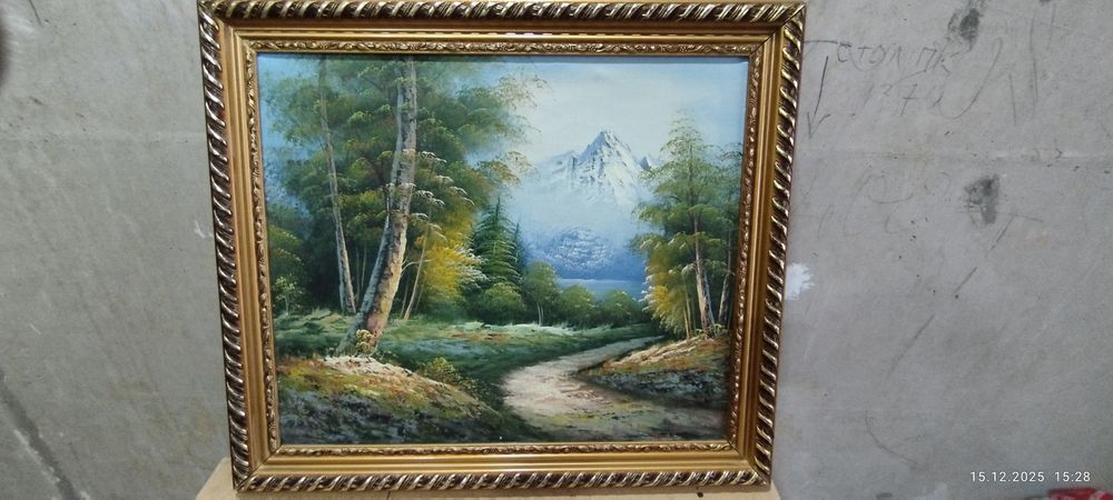 Картина маслом. Природа