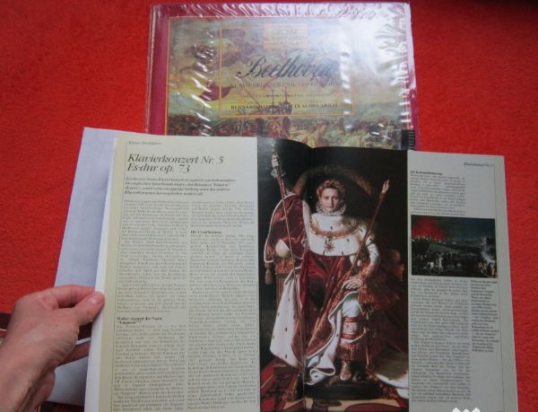 cadou rar Beethoven Claudio Arrau,Kubelik,Grumiaux vinil Germania 1980