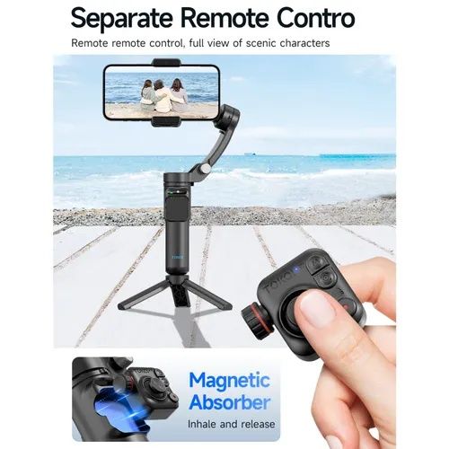 TOKQI M02 AI Kit Ручной 3-осевой стабилизатор для телефона 
TOKQI M0