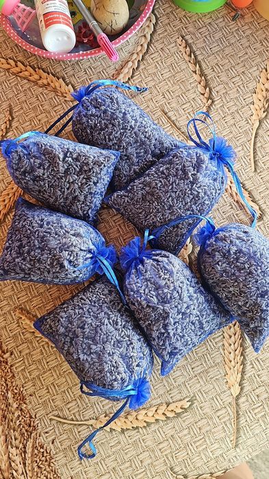 Săculeți 10x15 cm flori de lavanda