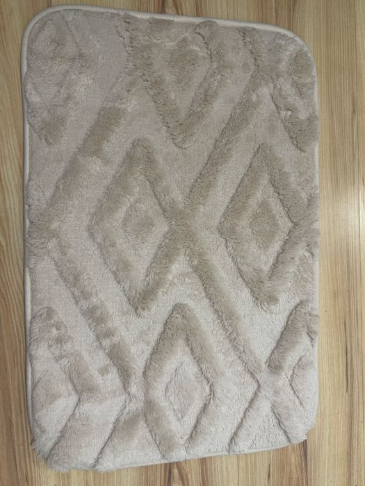 Covoraș de baie pufos, antiderapant – super absorbant, nou