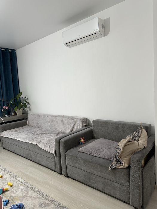 Диван раскладной с креслой