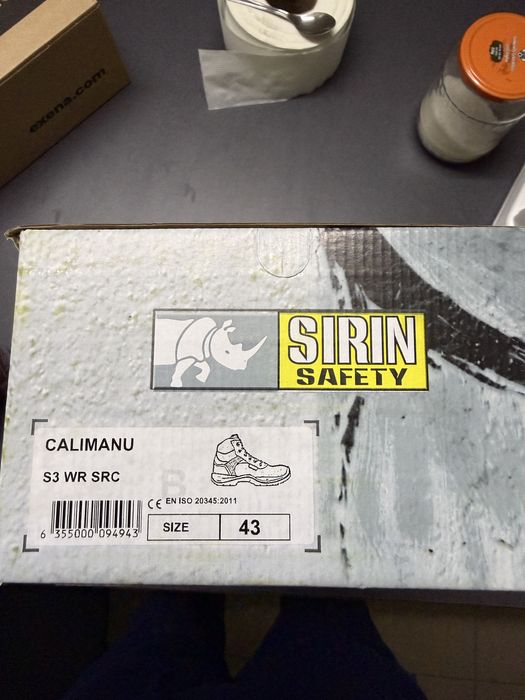 Bocanci de protectie Calimanu New S3 WR SRC, Sirin 43