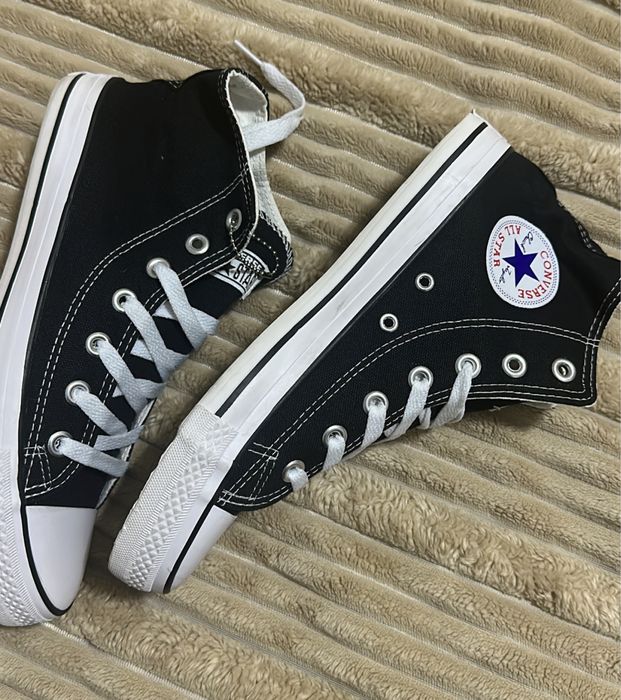 Converse черные новые