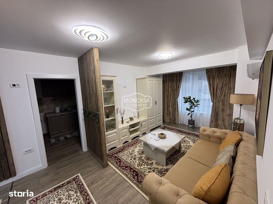 Chirie apartament 3 camere, etaj 2, bloc nou