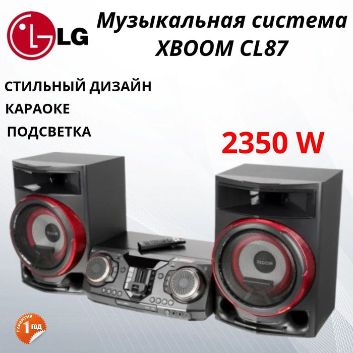 LG XBOOM CL87 RMS 2350W moshne madel