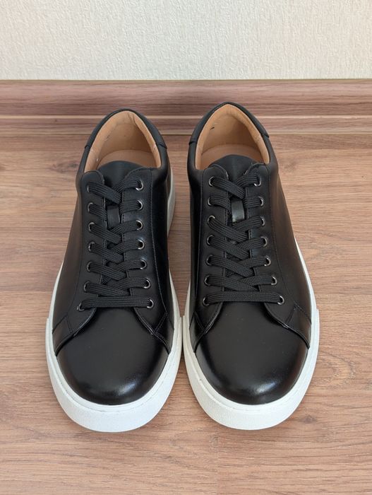 Кеды кожаные мужские