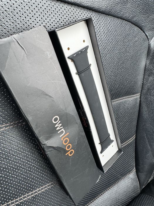 Bratara curea silicon Apple Watch Ownloop InfinityLoop Ink Black