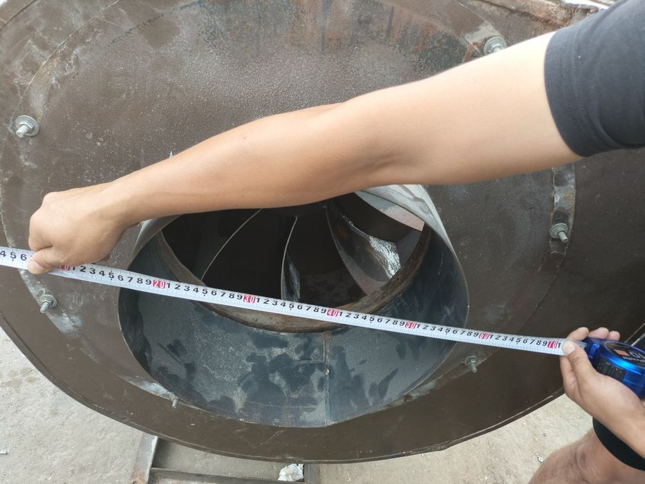 Вентилятор пылевой, электродвигатели 1,5квт