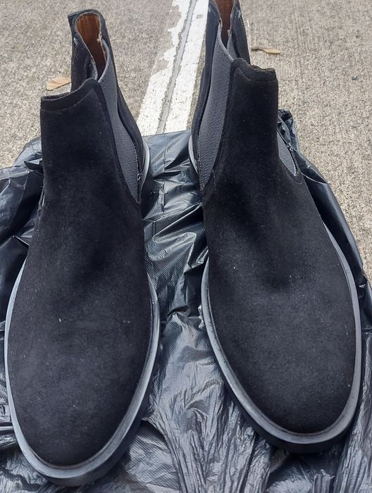 Чисто Нови черни мъжки боти Gino Rossi 42 номер