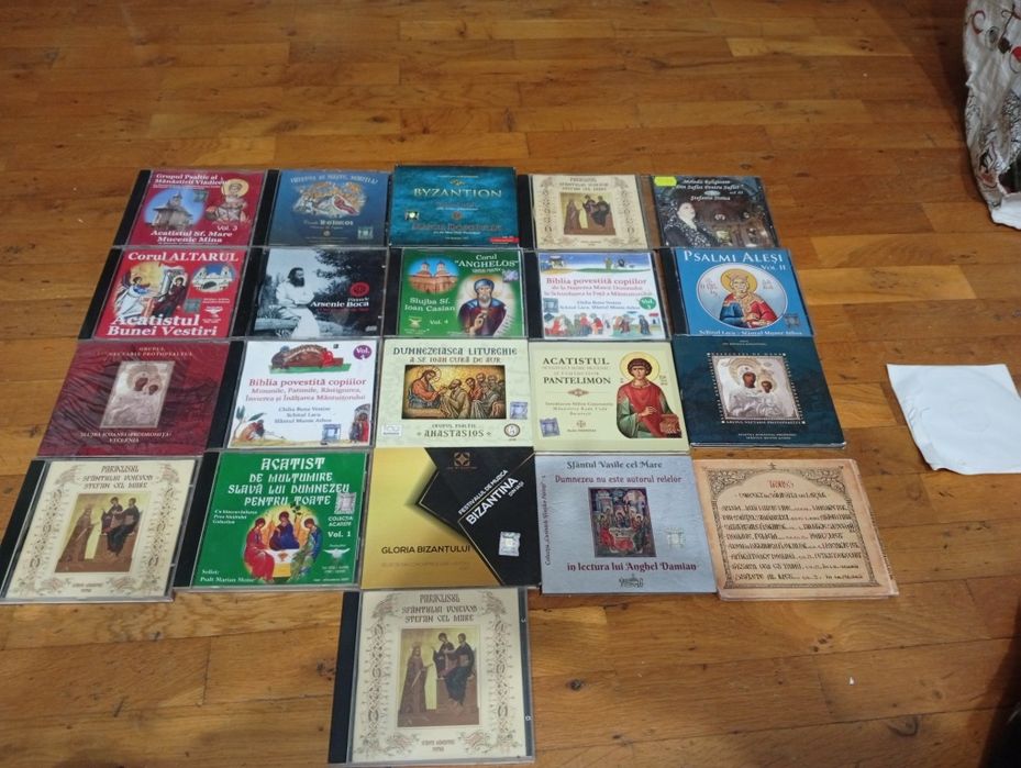 Casete/cd/dvd cu predici și muzică religioasă